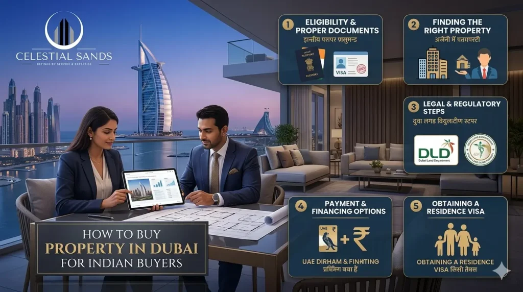 how to buy property in Dubai for Indian