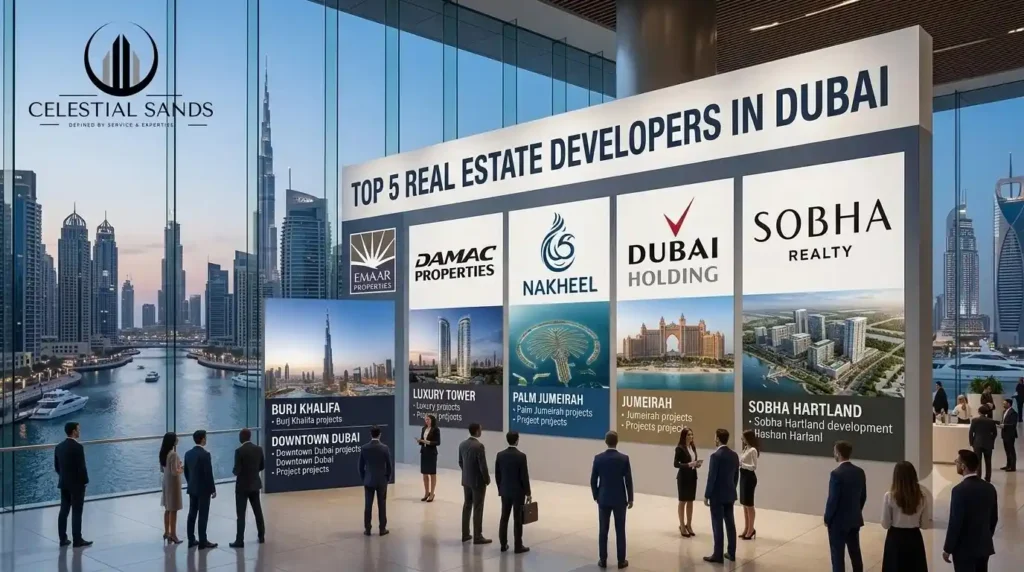 top 5 real estate developers in Dubai