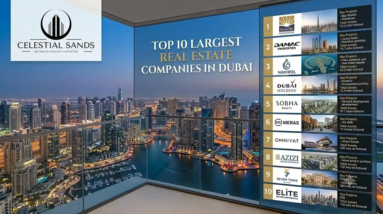 Top 10 Largest Real Estate Company in Dubai — A Brilliant Investor’s Guide